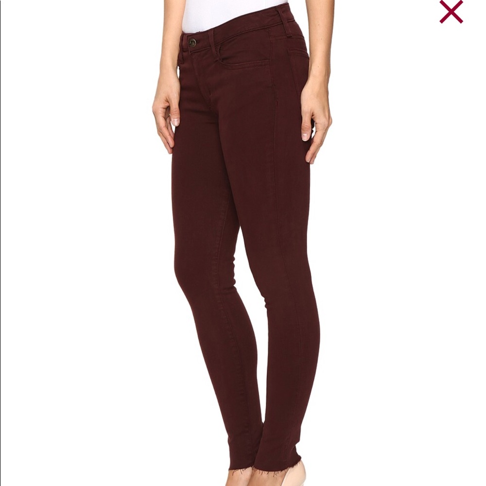 NEW Joe’s Jeans Icon ankle dark skinny wine plum