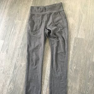 Lululemon pants size 6 dark grey