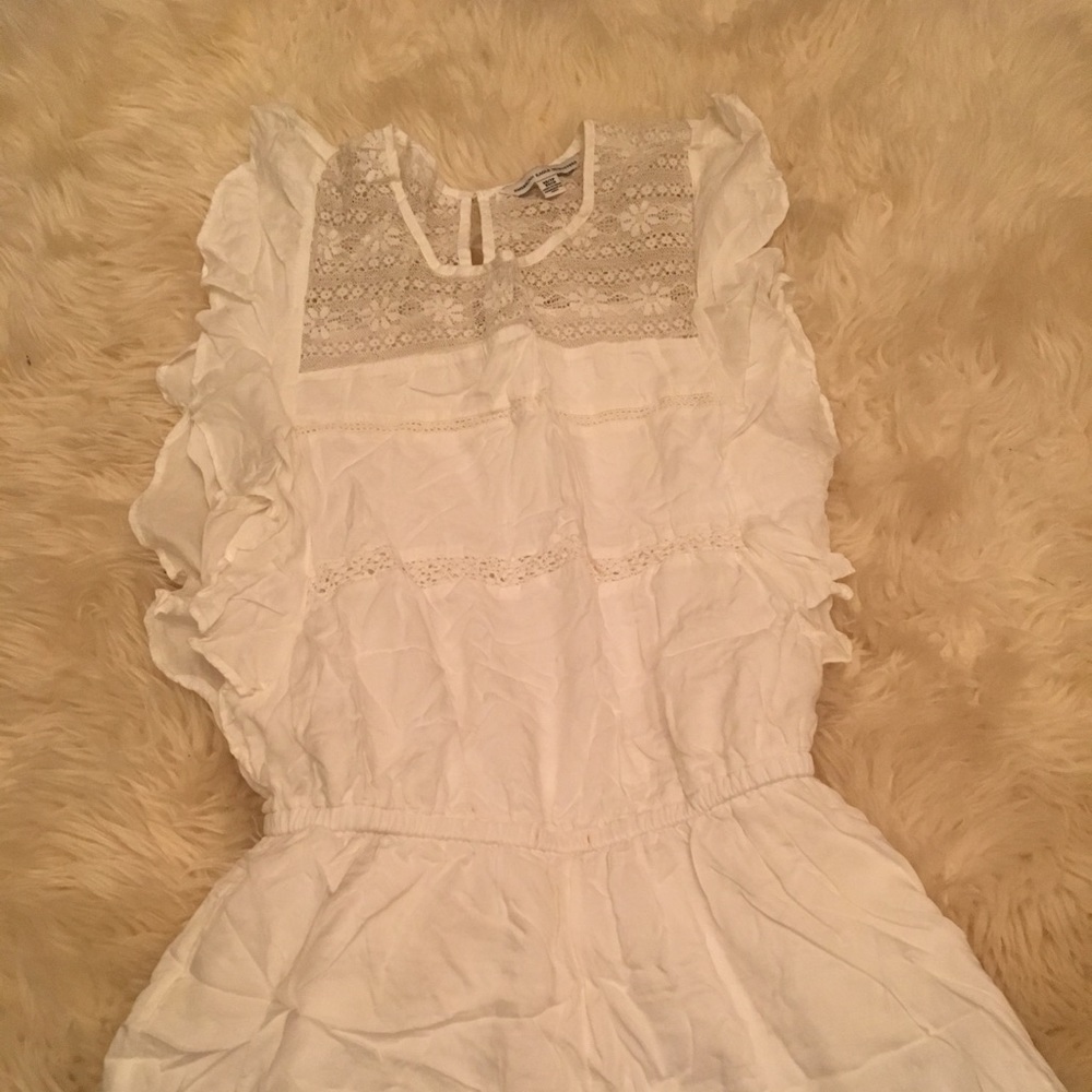 White Romper, really comfortable!