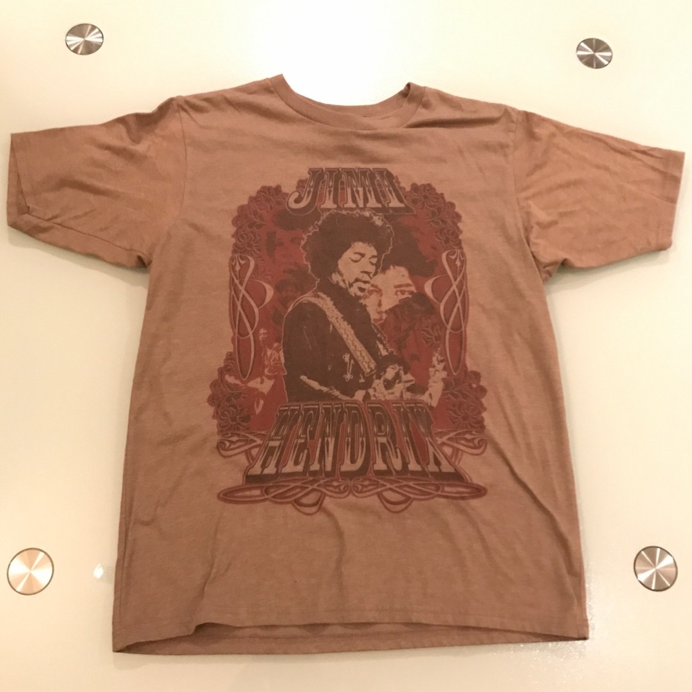 Jimi Hendrix Brown Tee