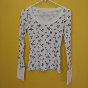 Arizona Jean Company Top Thermal Shirt Multi-Color