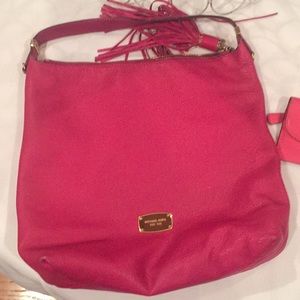 Micheal Kors hot pink purse