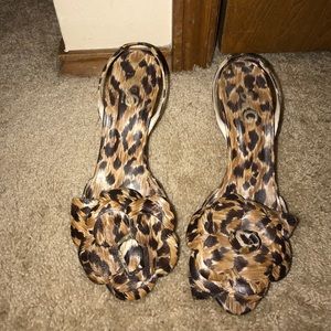 Dolce And Gabbana Leopard Heels