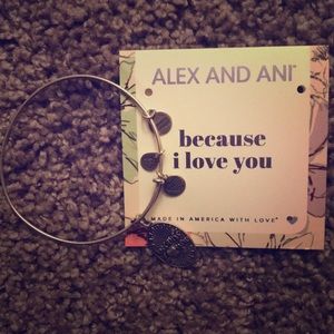 Because I love you Alex and Ani bracelet