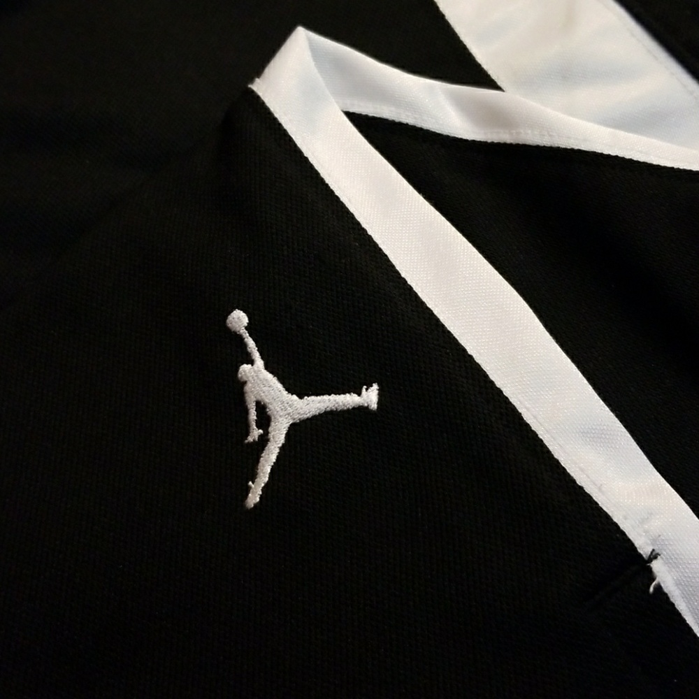 black Jordan sweatpants