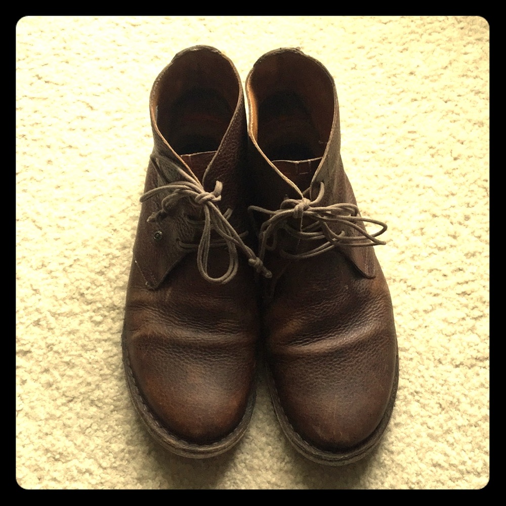 J. Shoes men’s boots US11 Euro44.5 brown leather