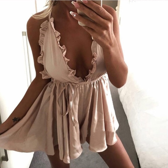 Pants - Champagne Romper