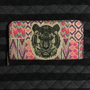 FREE WITH ANY PURCHASE Colorful Tiger Wallet