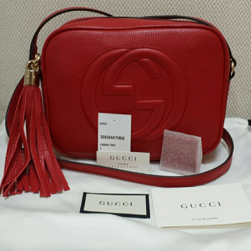 Gucci Soho Disco in Vibrant Red - Picture 2 of 8