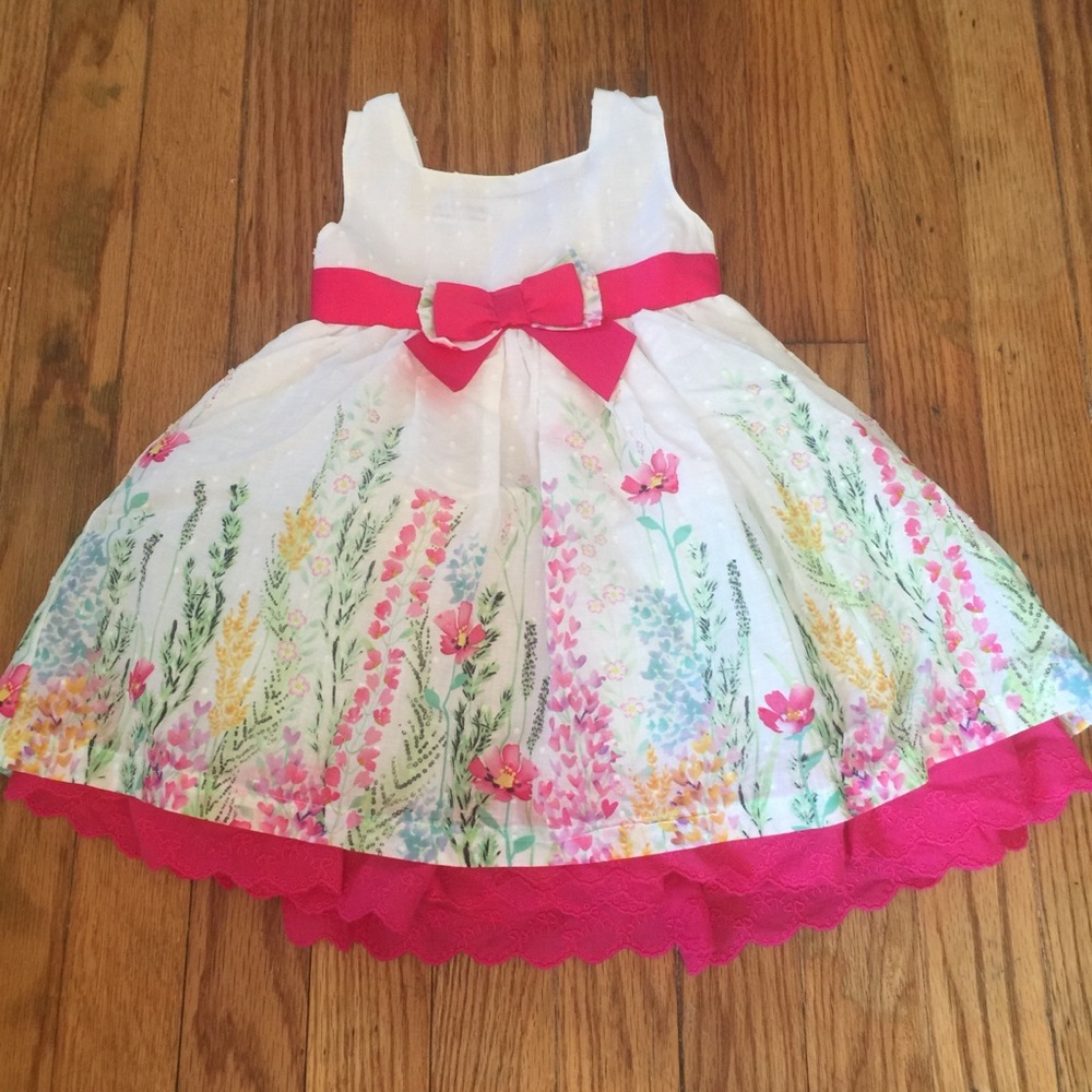 Blueberi Boulevard Lined Floral Dress