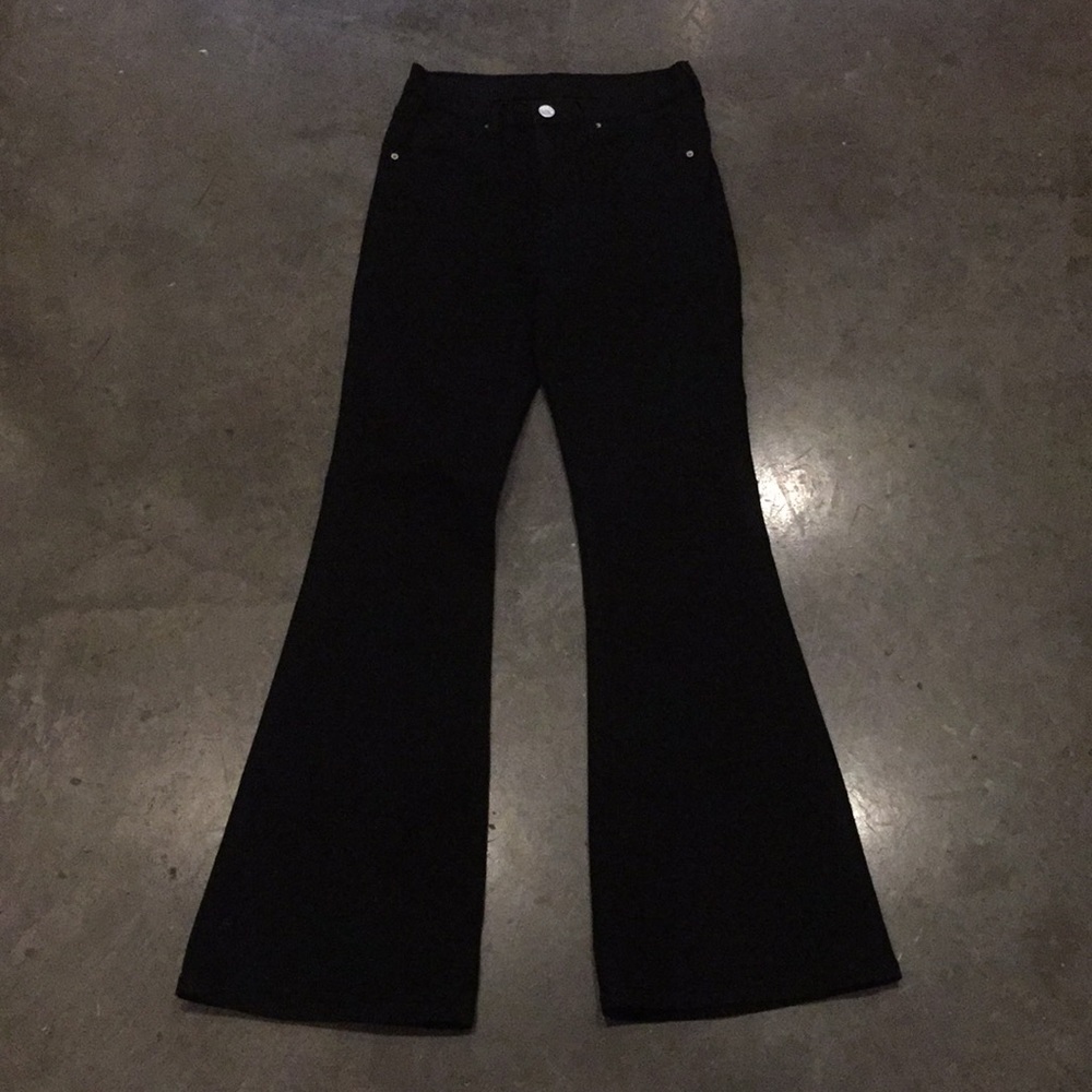 BDG black flare jeans