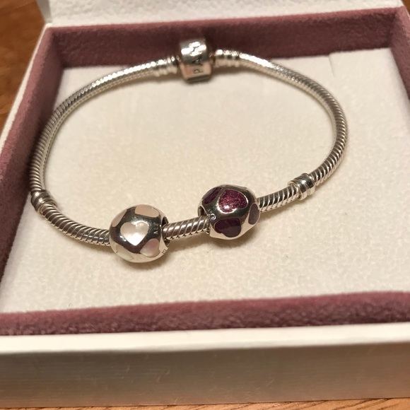 Heart, Round Pandora Charm - Picture 2 of 2