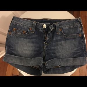 True Religion Jean Shorts