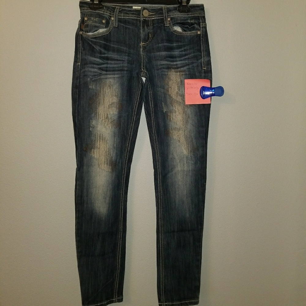 Almost Famous  Distressed skinny jeans