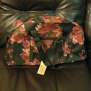 Floral small weekender duffle