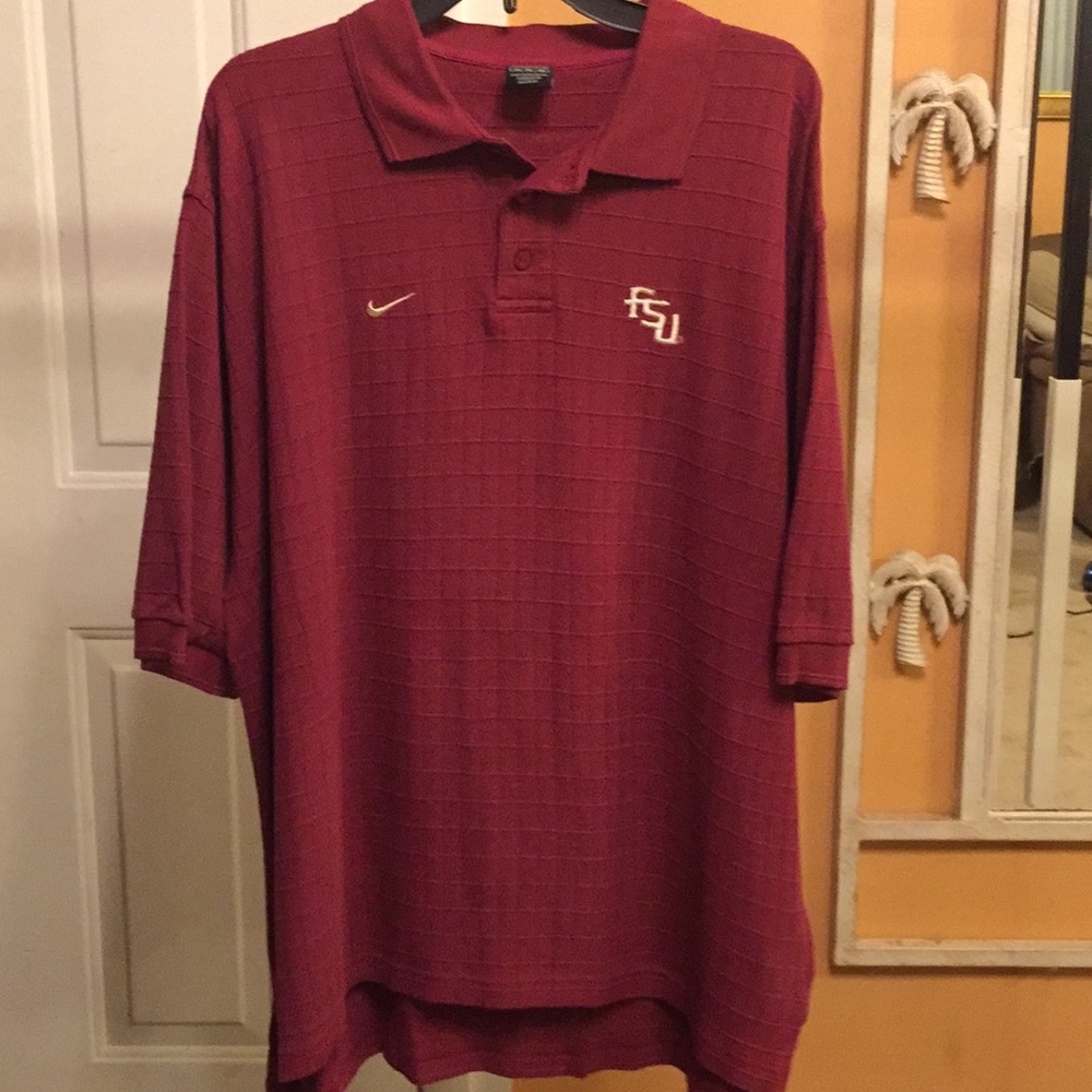 FSU Nike polo men's XL