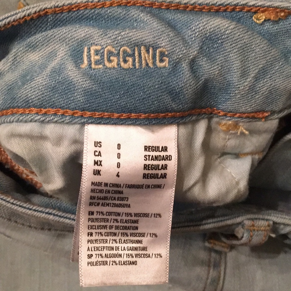 American Eagle Outfitters Super Stretch Jegging - Picture 3 of 4