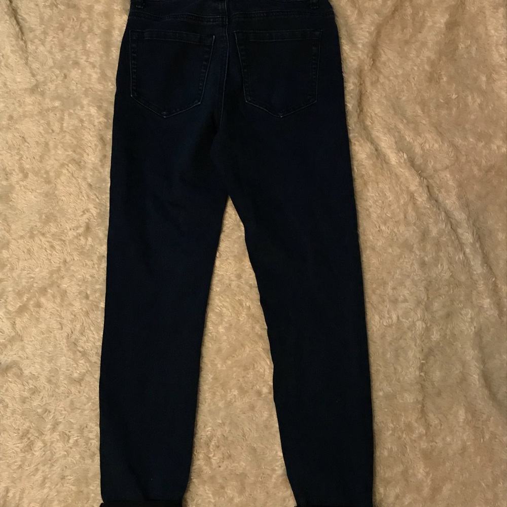 Indigo high waisted jeans size 28