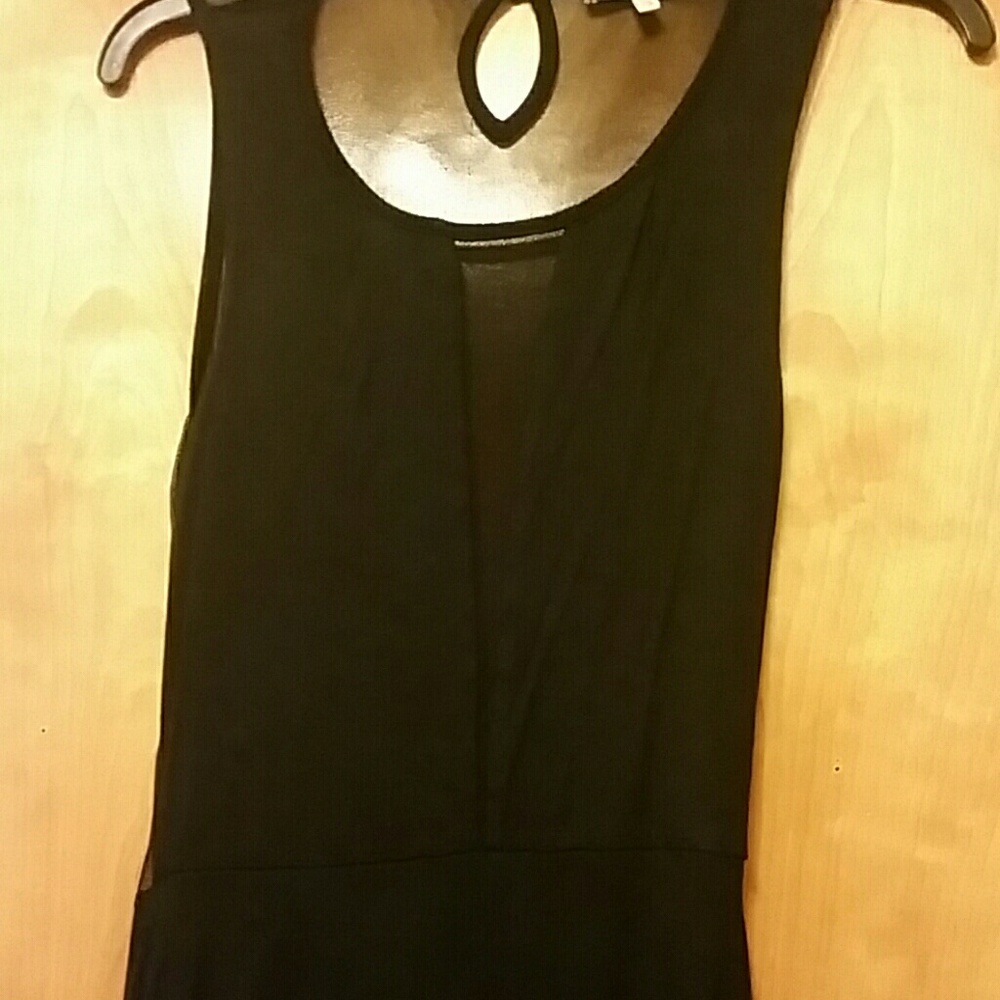 Sexy black dress