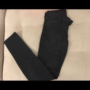 Black Skinny 7 for Mankind Jeans