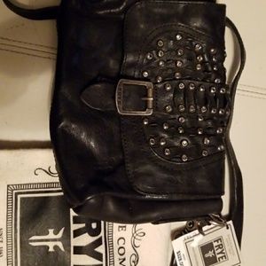FRYE LEATHER CROSSBODY BAG