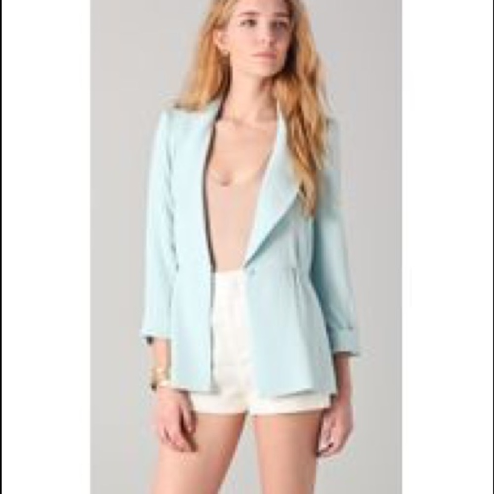 Alice + Olivia landra wrap Blazer