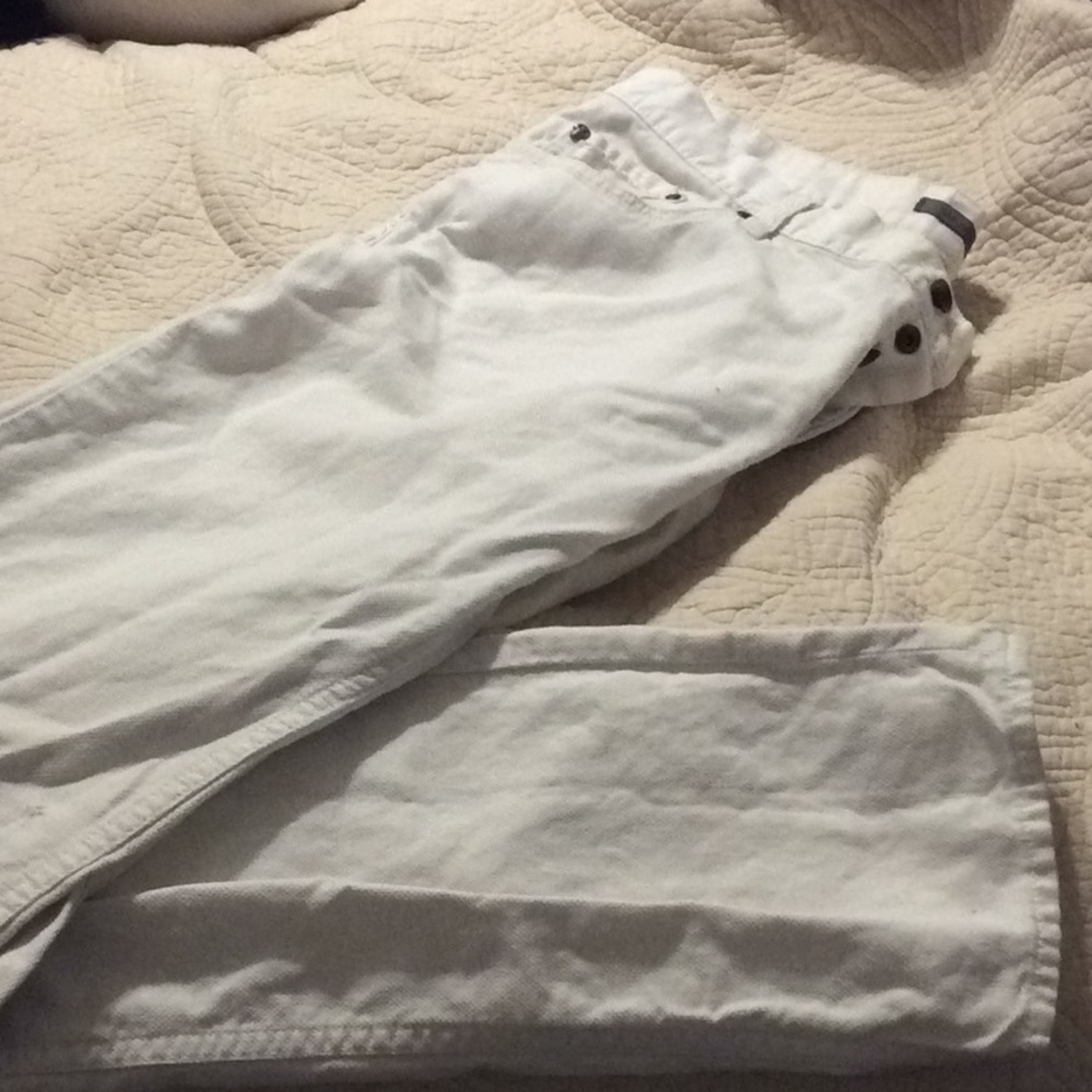 John varvatos white jeans