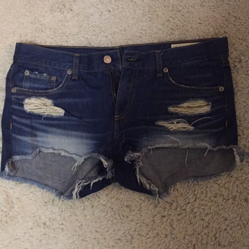 Rag and bone jean shorts