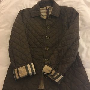Burberry brit quilted jacket