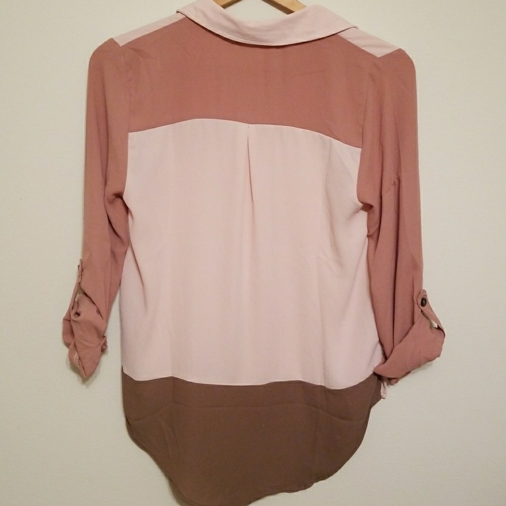 Button Up High-Low Shirt - Picture 2 of 2