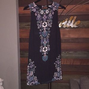 Ecoté blank printed mini dress