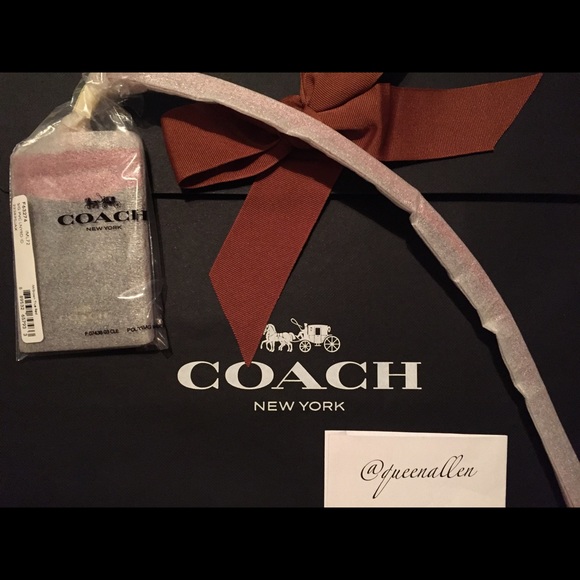 LAST ONE! 🍟Coach Lanyard ID- Brown/True Red🍟 - Picture 5 of 7