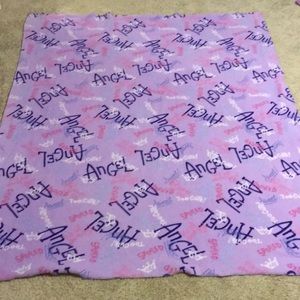 Large soft purple blanket!