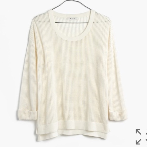 Madewell open knit pull-over sweater - Picture 5 of 7