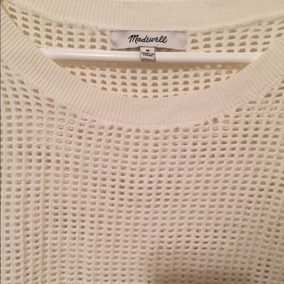 Madewell open knit pull-over sweater - Picture 6 of 7