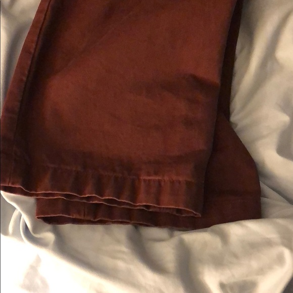 Men’s burgundy/red slim fit dress pants. - Picture 3 of 4