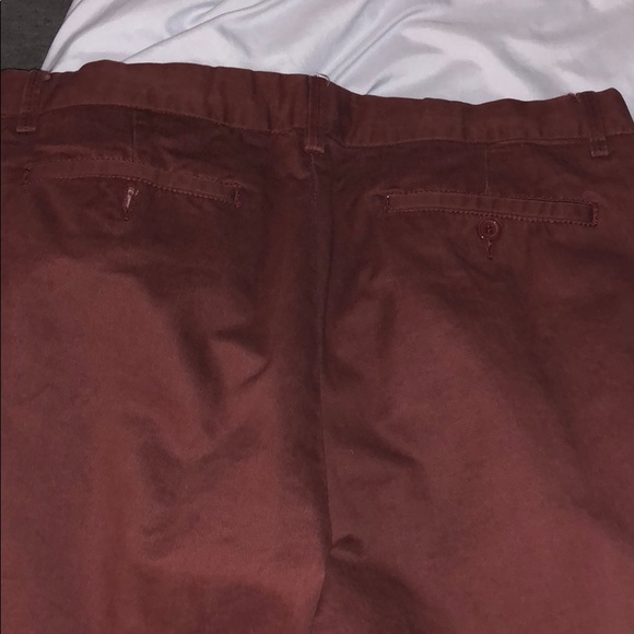 Men’s burgundy/red slim fit dress pants. - Picture 4 of 4
