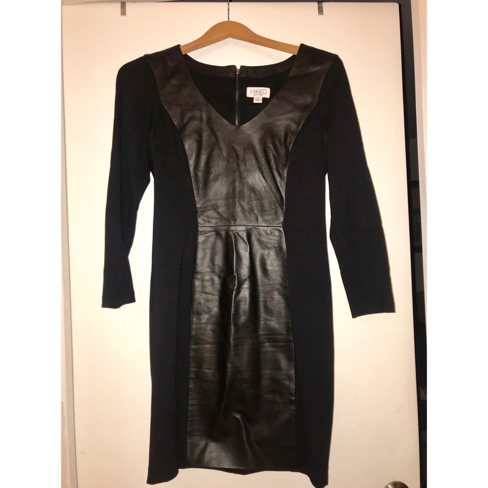 Black mini dress