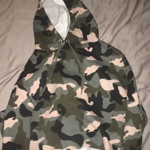 Camo Crop sweatshirt