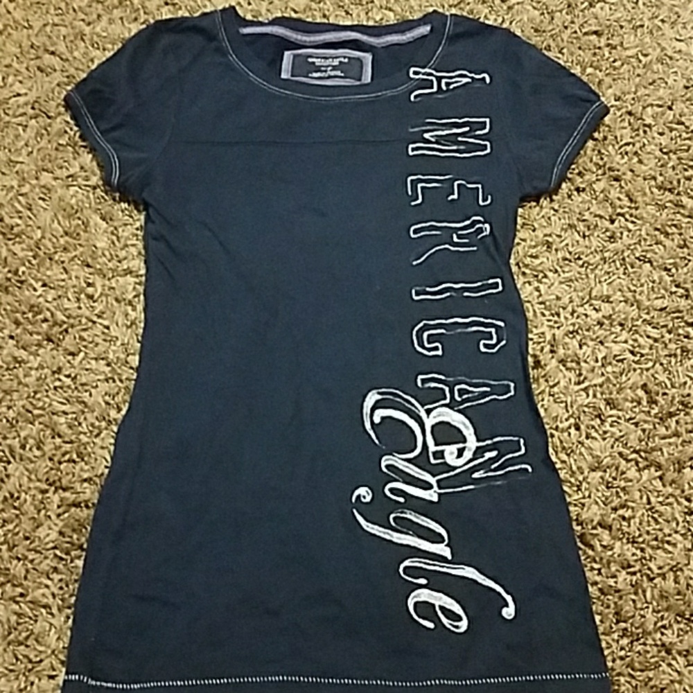 XS AE Navy Blue s/s tee - Picture 3 of 4