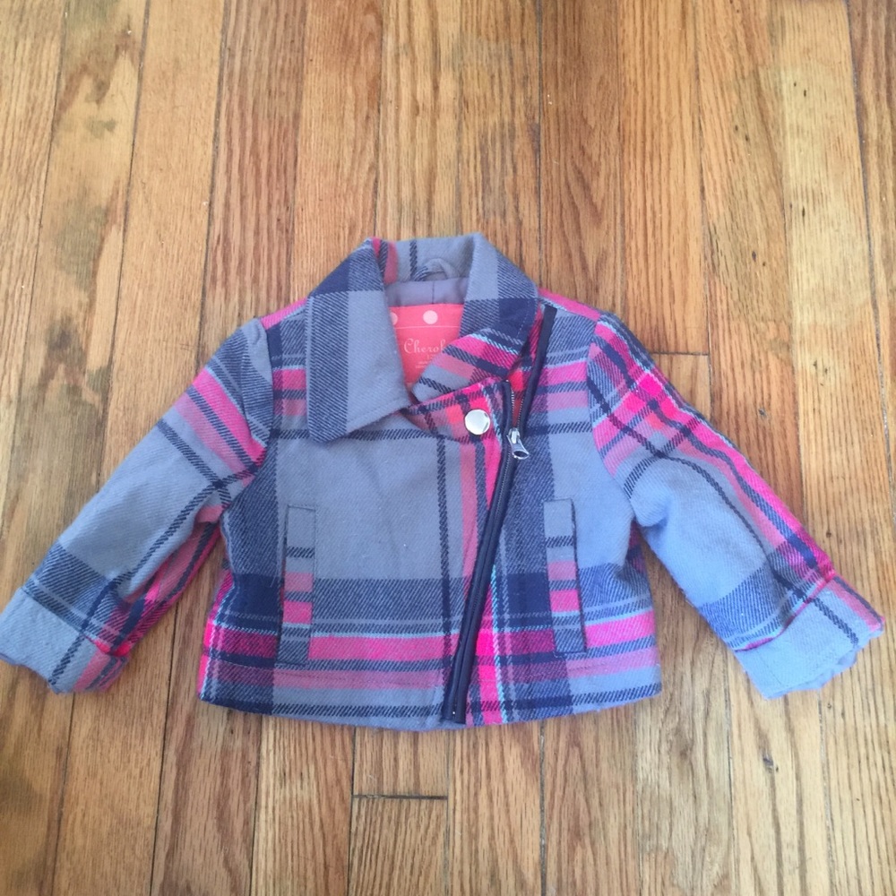 Cherokee Plaid Bomber Jacket