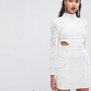 Boohoo premium long sleeve dress