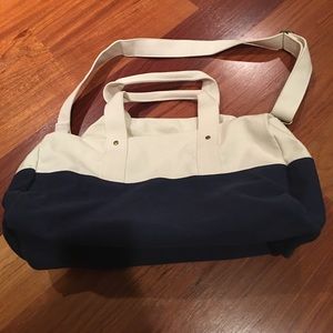 J. Crew Weekend Canvas Duffle Bag