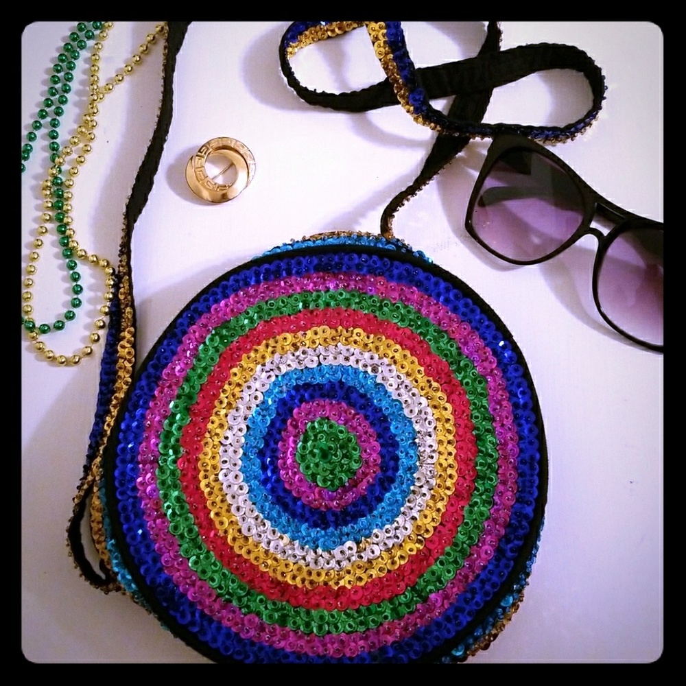 🦄Rainbow Sequined Crossbody bag🦄