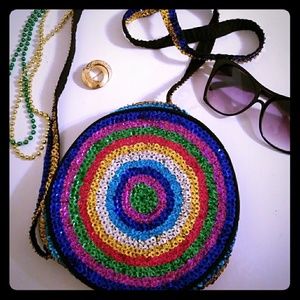 🦄Rainbow Sequined Crossbody bag🦄