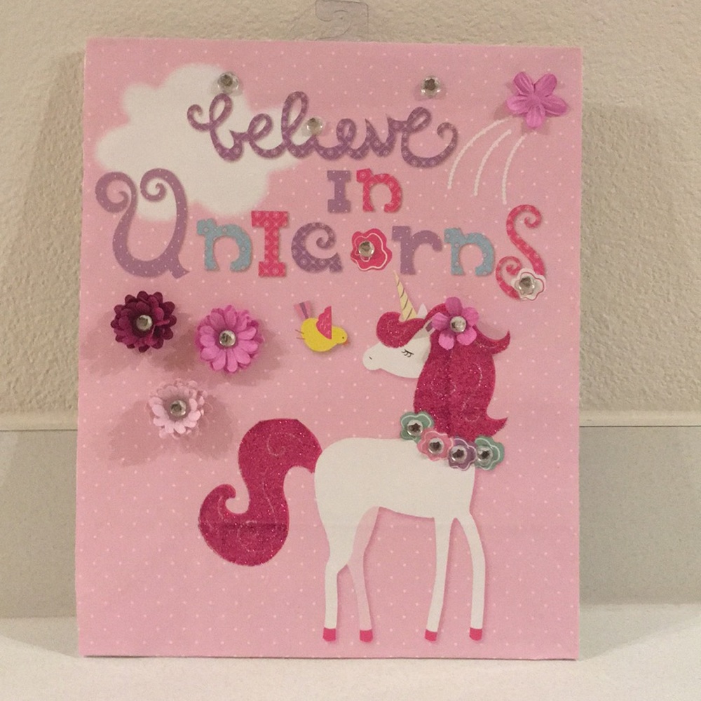 Believe in Unicorns Room Decor