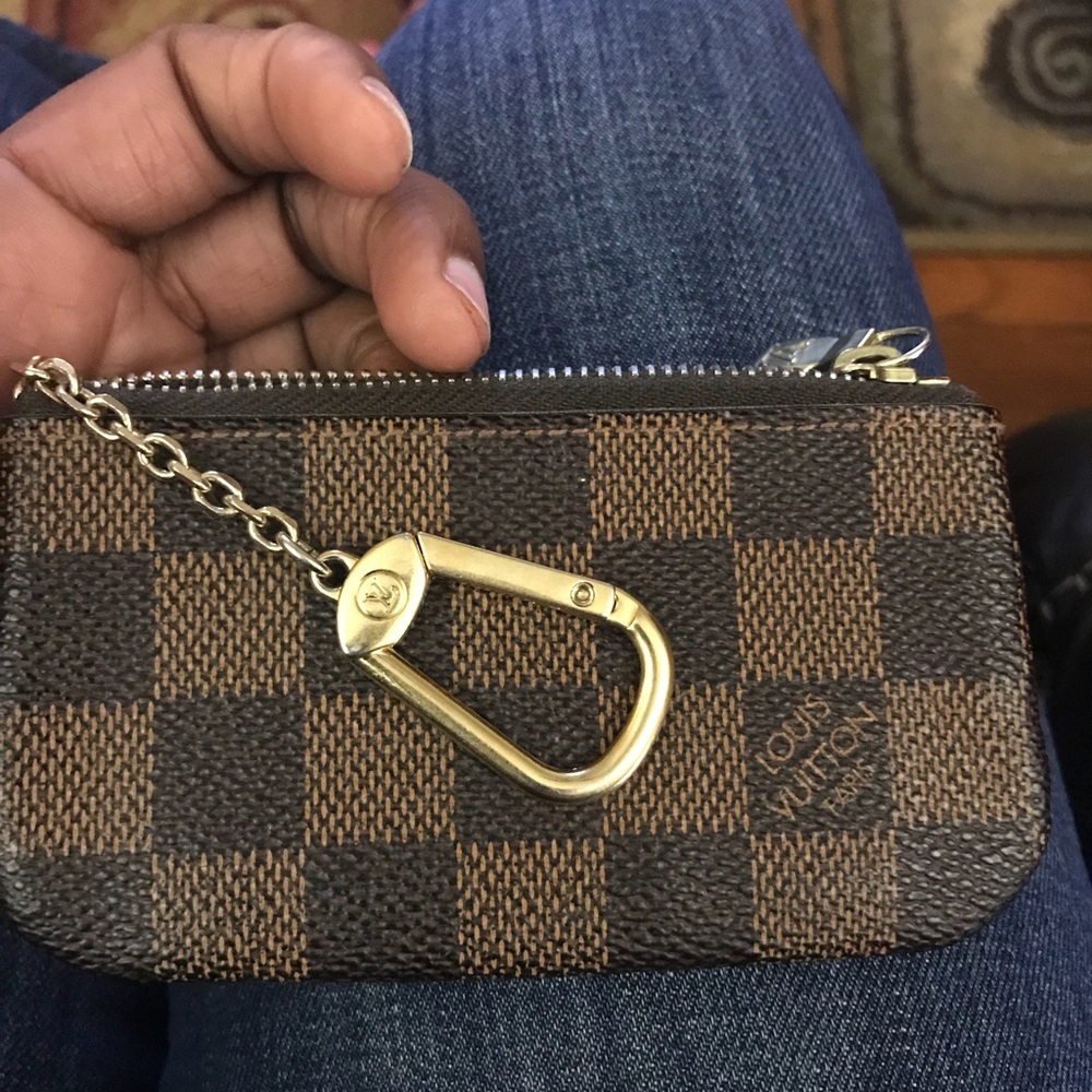 Authentic LV key fob card holder