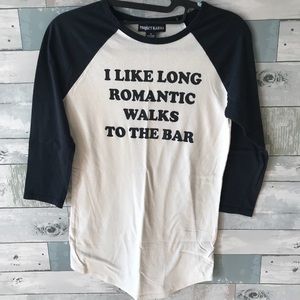 Buckle 3/4 Sleeve Shirt EUC