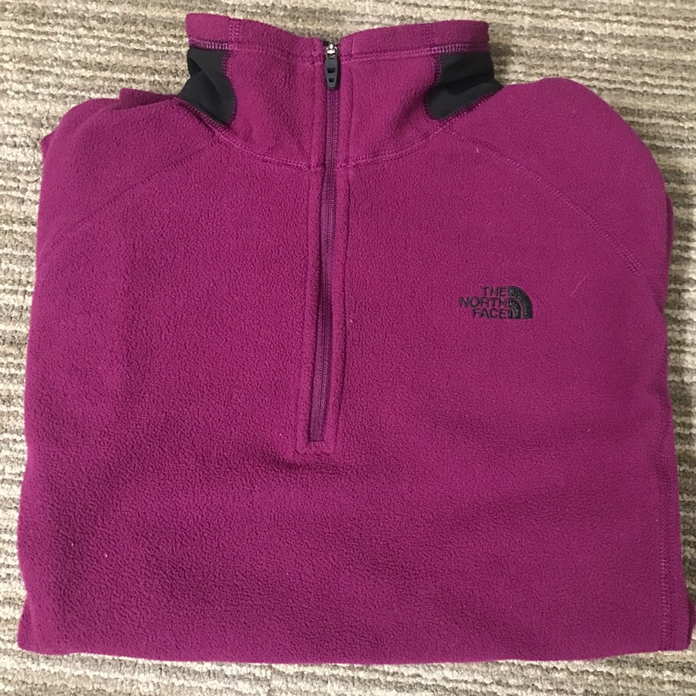 Women's 1/4 Zip North Face Pullover