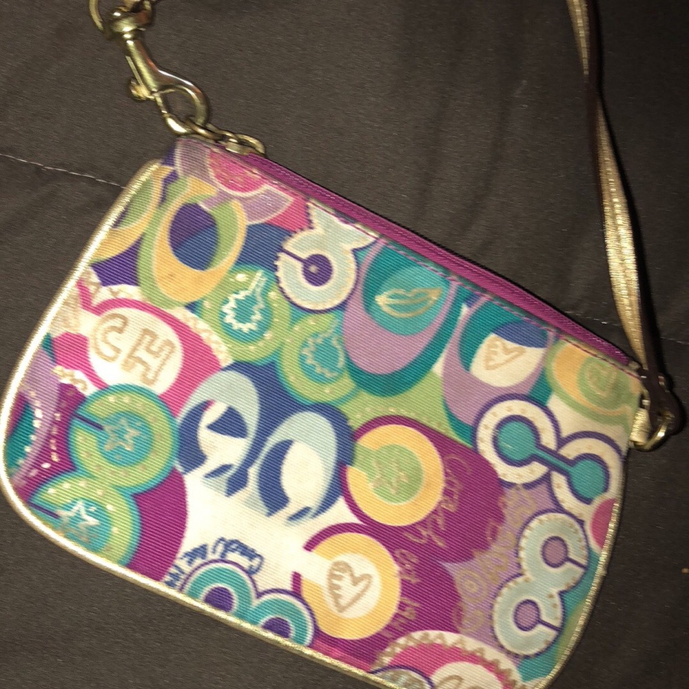 Coach wristlet